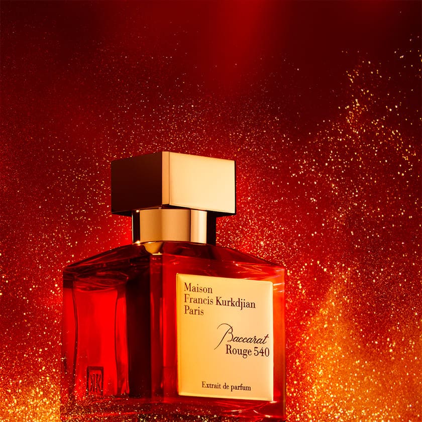 Découvrez le parfum qui symbolise l'alchimie des sens "Baccarat Rouge 540