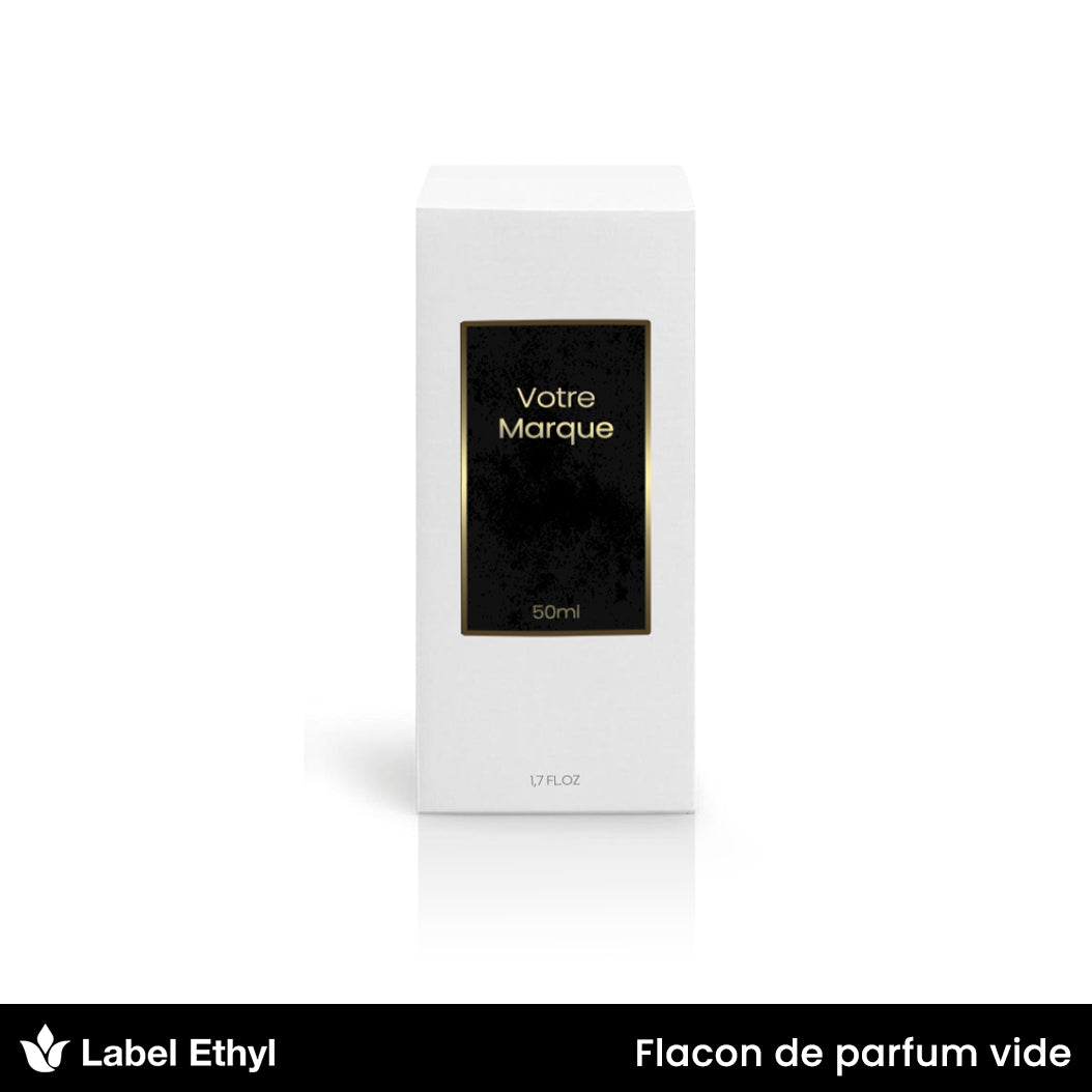 Boîte en carton blanc pour parfum