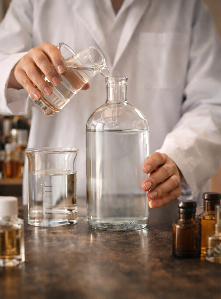 Pourquoi la qualité de l’alcool influence le parfum final