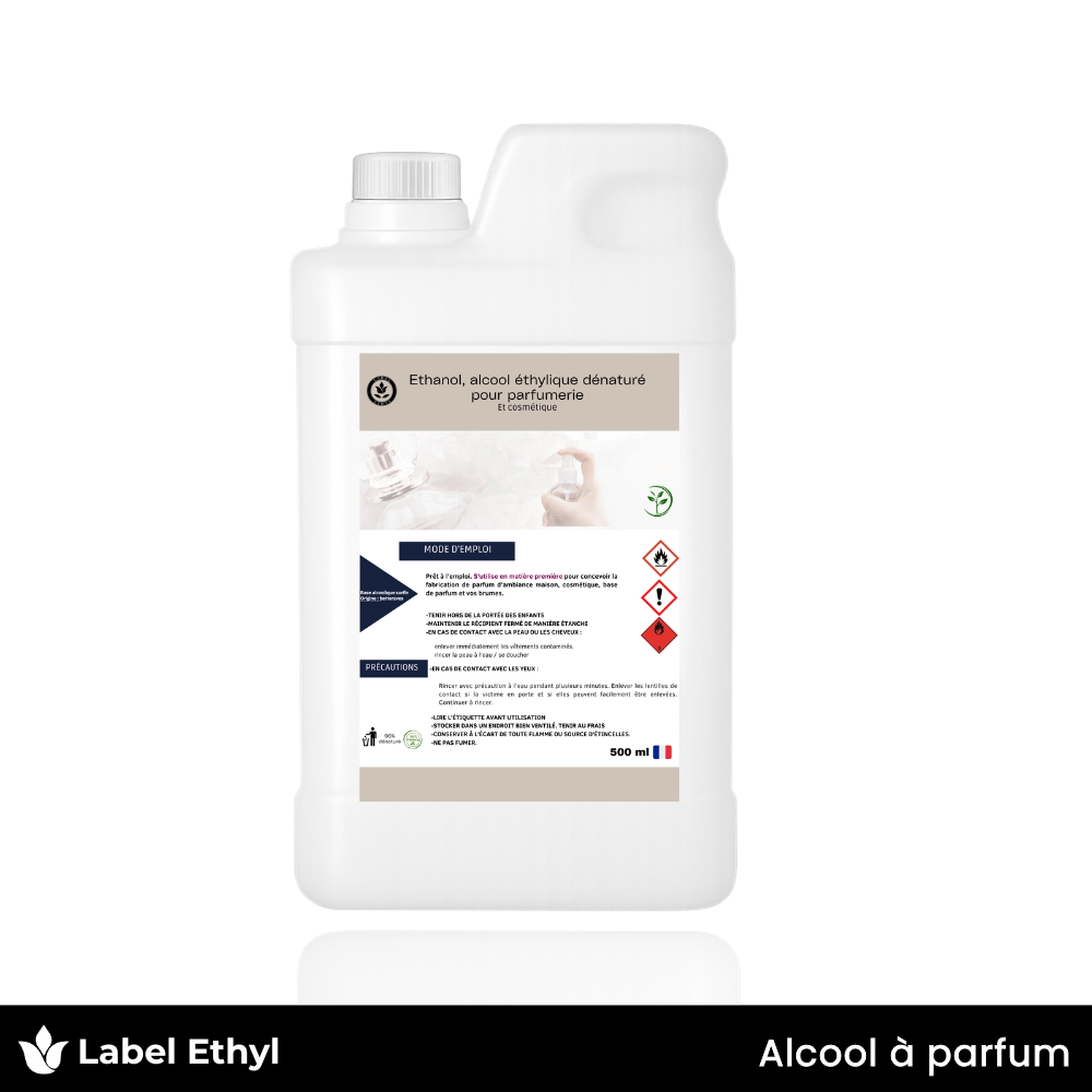 Alcool 96° Cosménol — format 500 ml